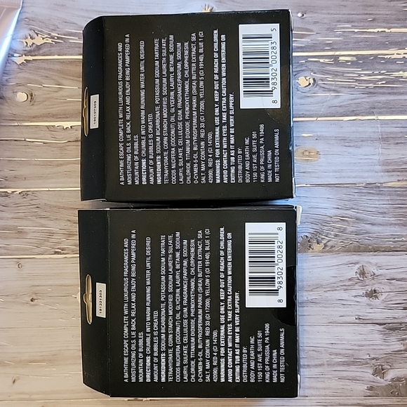 2 New Bubble Cake Bubble Bath Bars - Picture 2 of 2